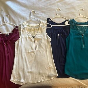 Express tops, 5 tops in this bundle